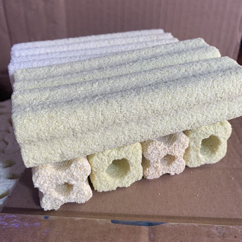 Sứ thanh hoa mai Sứ lọc nước Vật Liệu Lọc Nước bể cá Size 15x4x4cm Vật liệu lọc giá rẻ