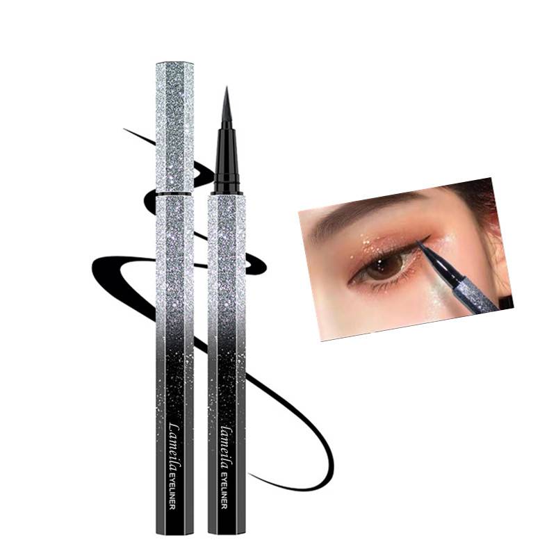 [Hàng mới về] Bút Kẻ Mắt Dạng Lỏng Màu Đen Chống Thấm Nước Lâu Trôi Lên Màu Tự Nhiên Độc Đáo