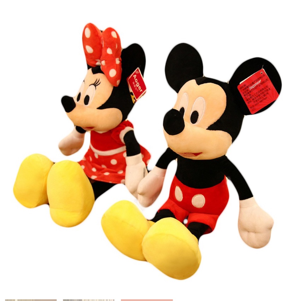 Gấu bông Chuột MICKEY cho bé - Thú bông nhập khẩu cao cấp - Chiều cao 50cm