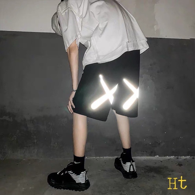 Quần ngố XX phản quang chất tici H2D878