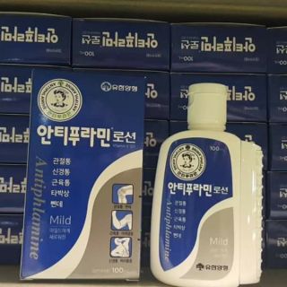 💦DẦU NÓNG HÀN QUỐC 100ml Màu Xanh