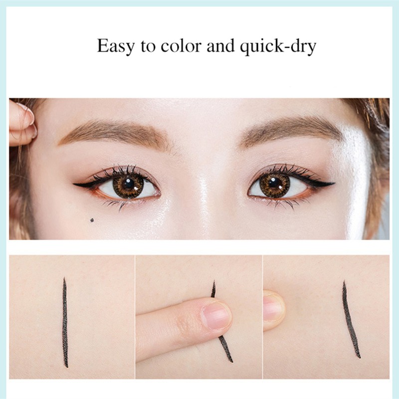 Bút kẻ mắt DNM 12 màu không thấm nước 12 colors Eyeliner Waterproof Lying Silkworm Pen Quick-drying Natural