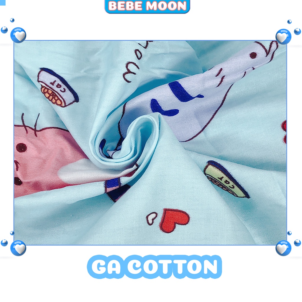 Ga Cũi Cho Bé Cotton 100% Cho Bé - Nhiều Kích Thước Nhiều Màu Sắc