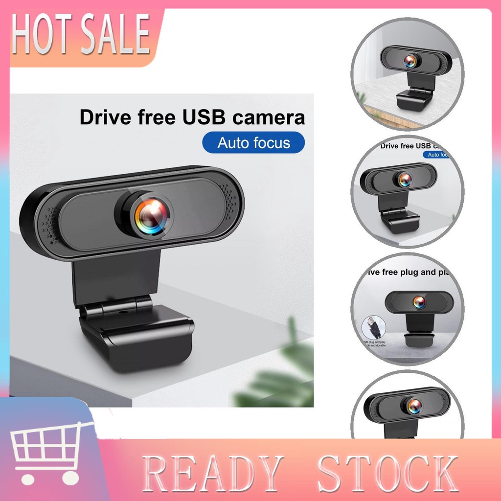 Car xe| Webcam USB 720P/1080P/2K kèm micro cho máy tính