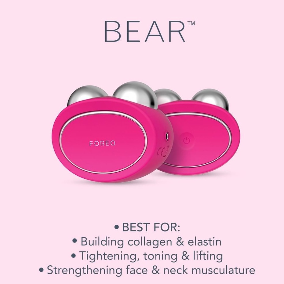 [CÓ SẴN - CHÍNH HÃNG] Máy Massage Nâng Cơ Mặt Foreo Bear Full, Bear Mini (Bảo Hành 2 Năm)