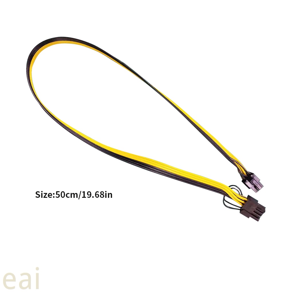 Dây Cáp Chuyển Đổi Pci-E 6pin Sang 8pin | BigBuy360 - bigbuy360.vn