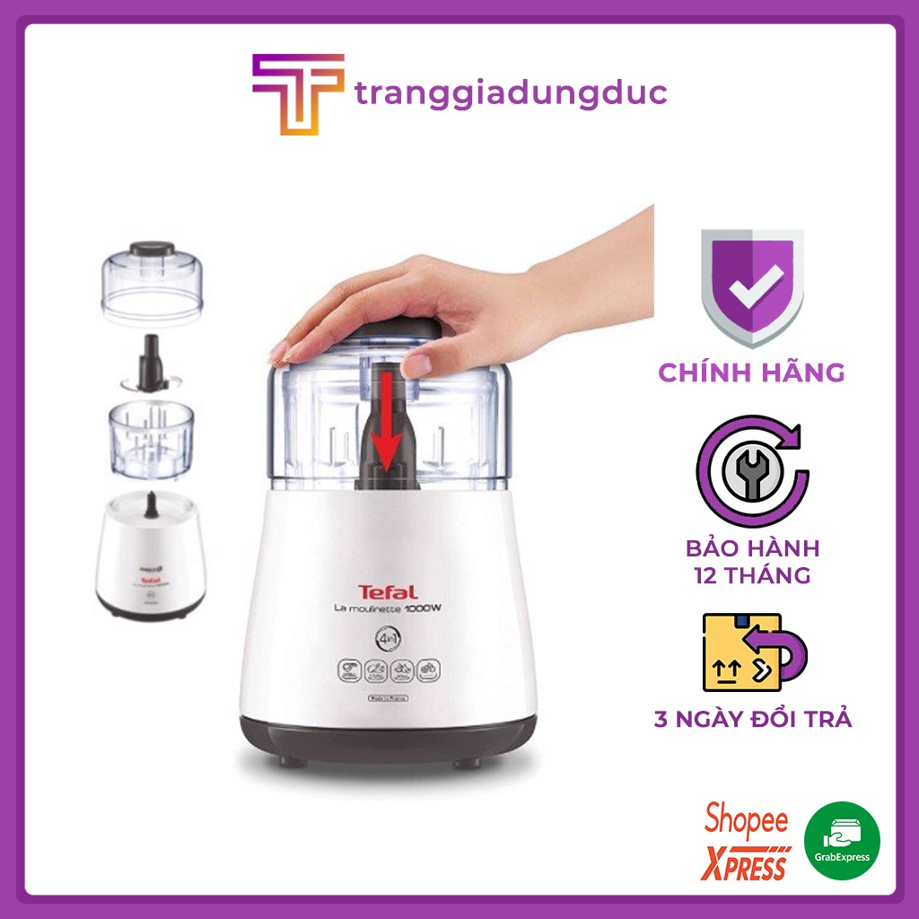 Máy xay thịt cá rau đa năng Tefal DPA130 [Made in France]