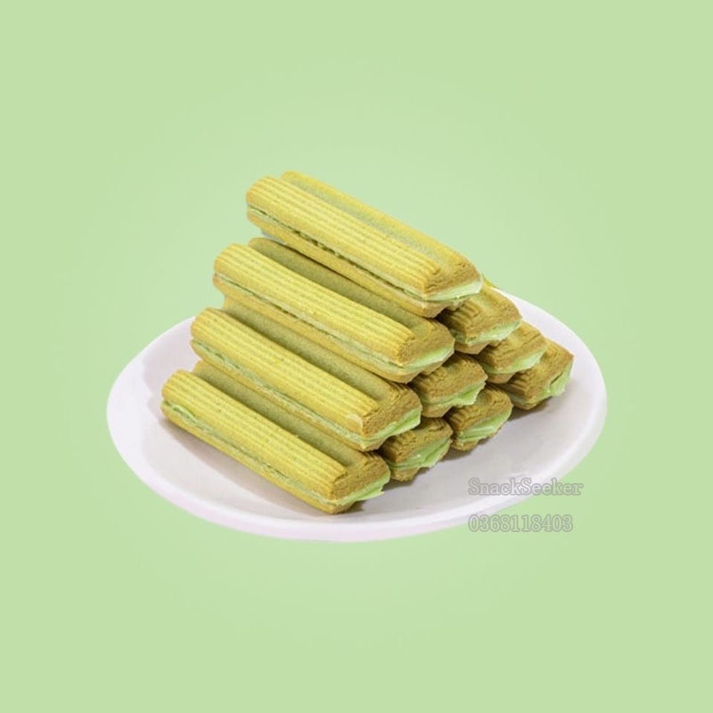 Bánh quy thanh dài nhân mềm các vị socola, matcha, sữa chua40g #SNACKSEEKER-đồ ăn vặt