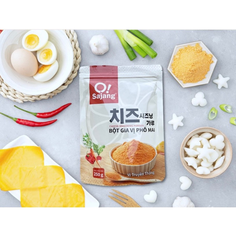 Bột phô mai lắc Hàn Quốc O!Sajang 250g