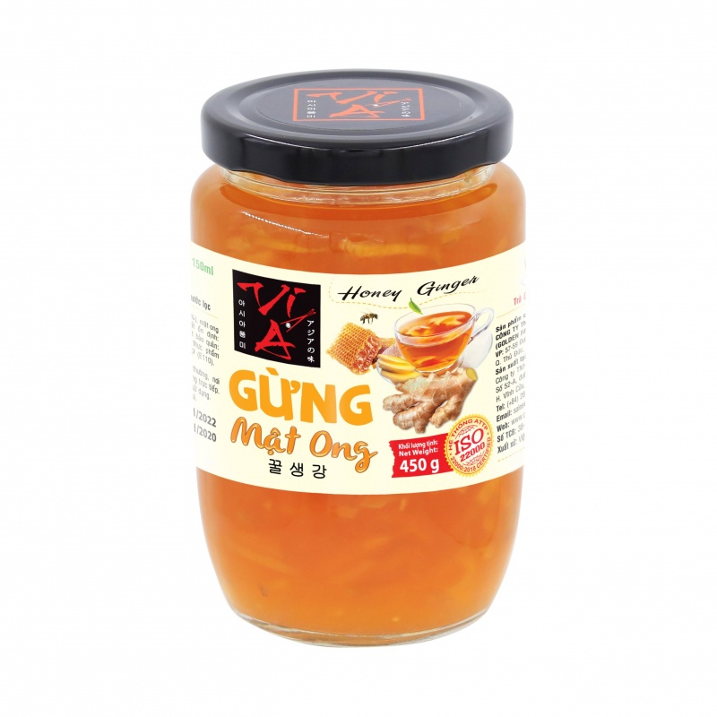 GỪNG MẬT ONG VỊ Á 450GR