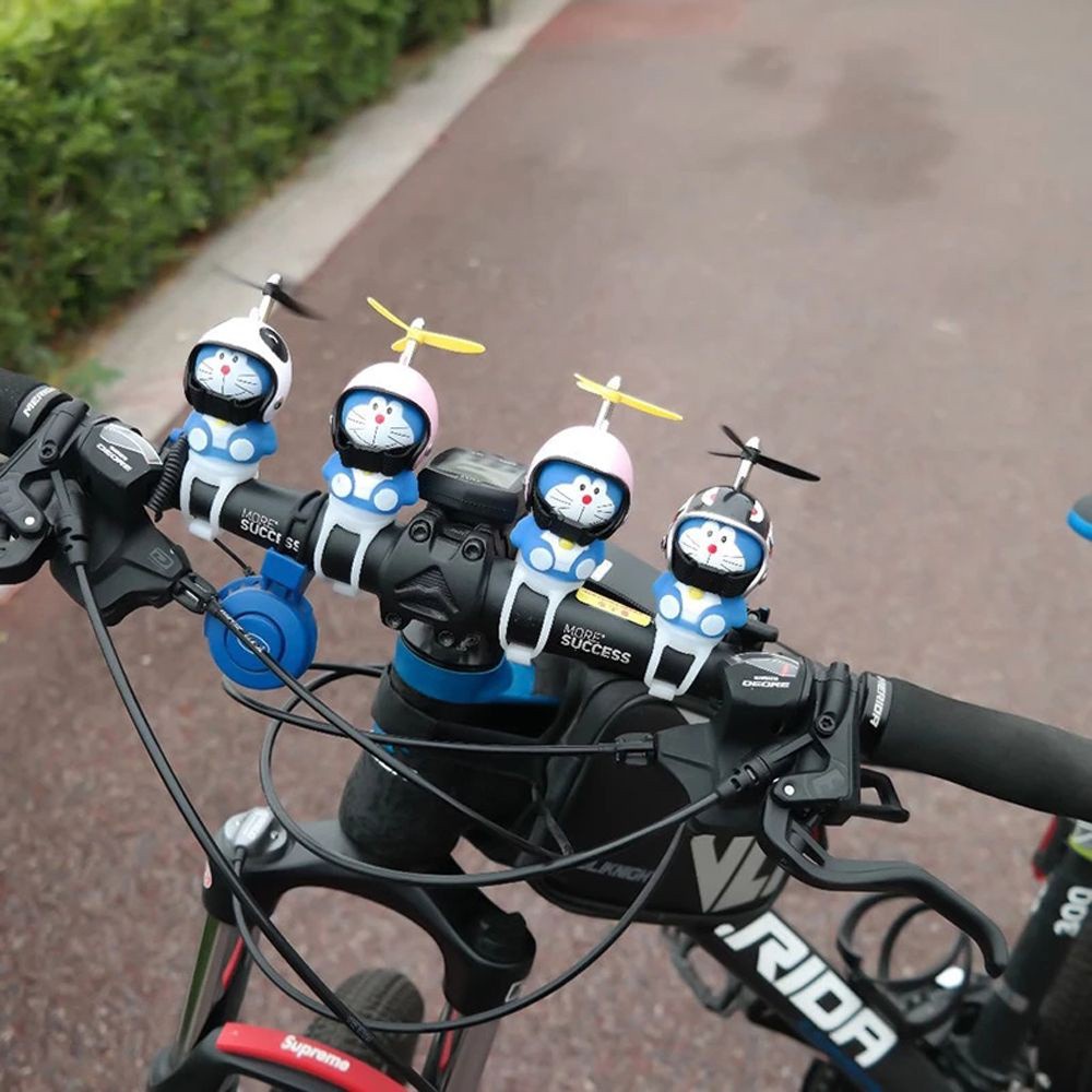 Cánh Quạt Đồ Chơi Doraemon Trang Trí Xe Đạp Nón Bảo Hiểm
