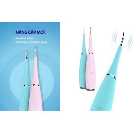 Máy lấy cao răng tại nhà xiaomi mijia - dụng cụ lấy vôi răng , mảng bám , sạc pin cầm tay mini công nghệ nhật bản