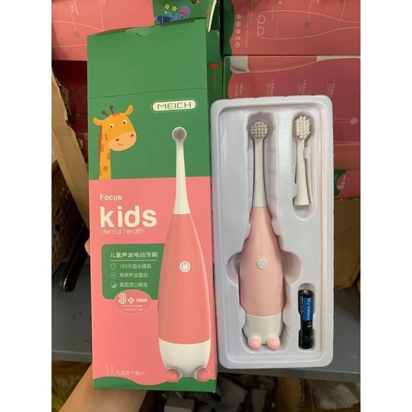 bàn chải đánh răng mini chạy điện siêu đáng yêu