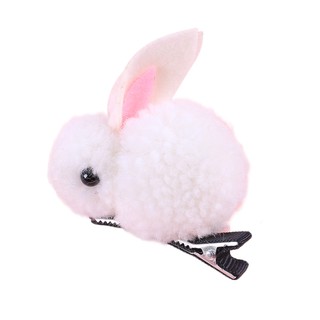 Kẹp tóc hình thỏ 3D cho bé gái
