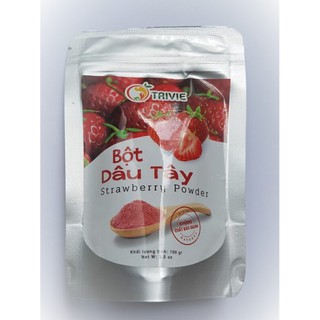 Bột dâu tây trivie 100g