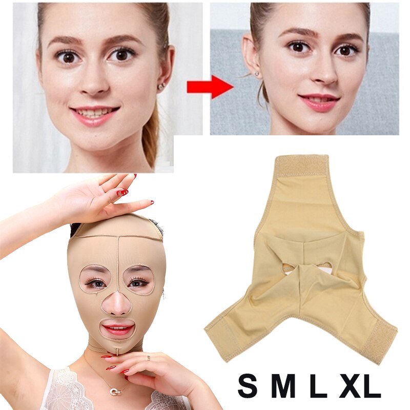 Full Face Lift Mask Thin Face Tools Skin Care Massage Slimming Facial Lift-up Chin V Face Shaper