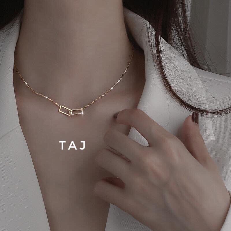 DÂY CHUYỀN MẶT VUÔNG LỒNG BẠC TA GIÁ SỈ= LẺ