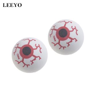 leeyo315 2pcs Eyeball Bouncy Balls 2.5cm Halloween Toys Funny Fake Eye Ball For Kids Useful