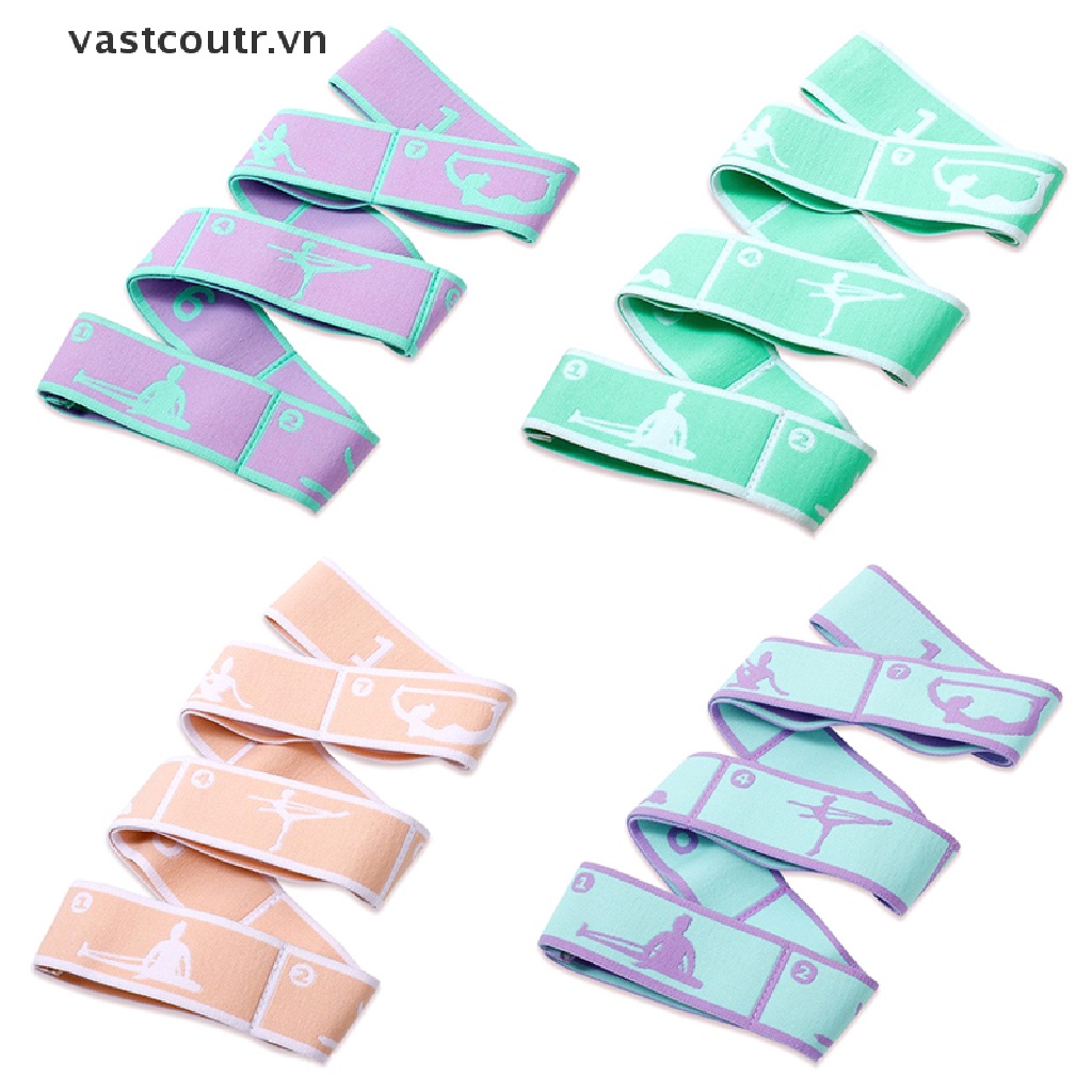 Dây Đai Kháng Lực Co Giãn Hỗ Trợ Tập Yoga / Pilates / Nhảy Múa Cho Người Mới Bắt Đầu