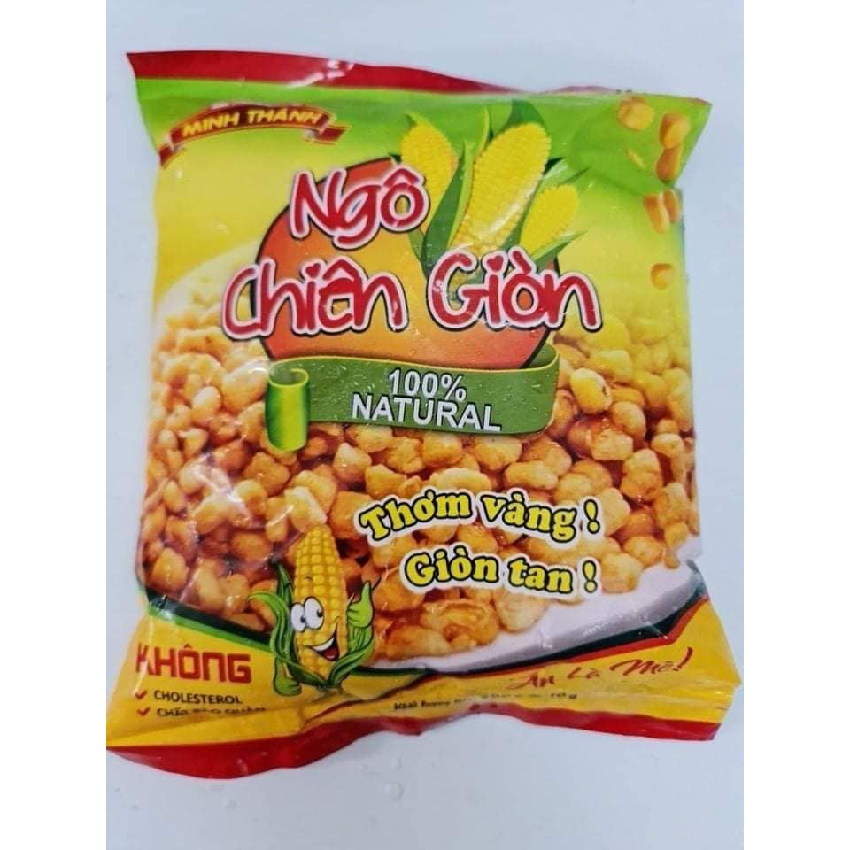 NGÔ CHIÊN BƠ MINH THÀNH GIÒN RỤM THƠM NGON 500gr