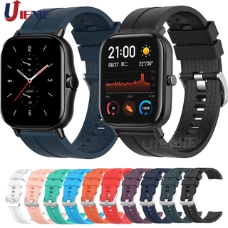 Dây Đeo Silicone 20mm Cho Đồng Hồ Thông Minh Xiaomi Huami Amazfit Gts 2 2e Gts2 Mini / Bip U Pro