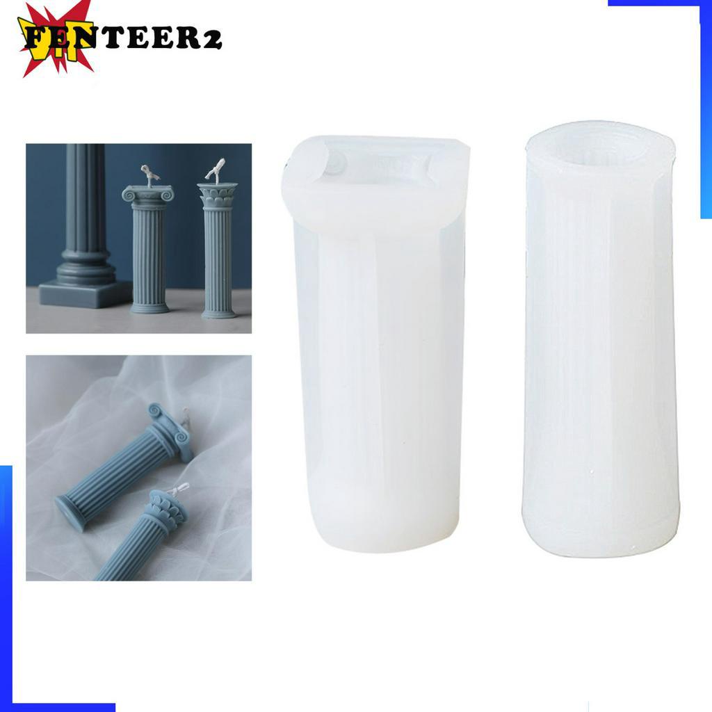 Khuôn Silicone Làm Nến Hình Cột Hy Lạp
