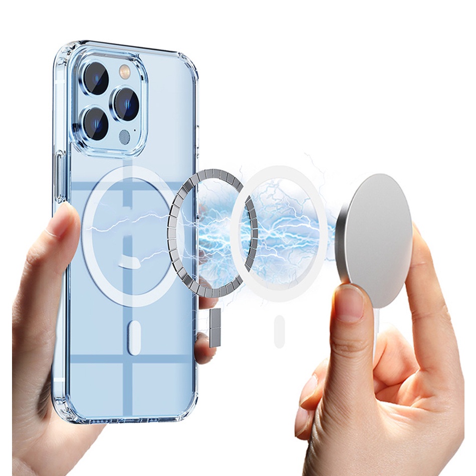 Ốp Điện Thoại Cứng Trong Suốt Chống Sốc Bảo Vệ Toàn Diện Cho iPhone 11 12 13 14 Pro MAX Mini 7 8 Plus X XR XS MAX 8Plus