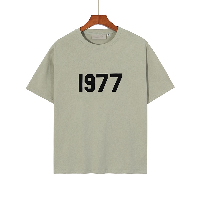 FOG FEAR OF GOD Summer Trend Digital 1977 Short Sleeve High Street Casual Loose Couple T-Shirt