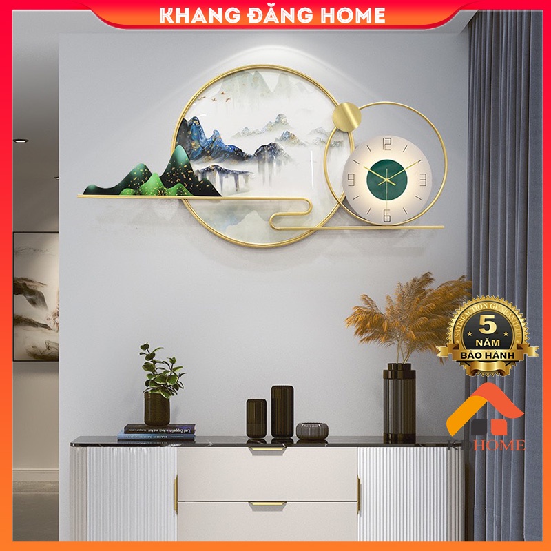 Đồng Hồ Treo Tường - Đồng Hồ Decor Trang Trí Phòng Khách Độc Đáo KD2952