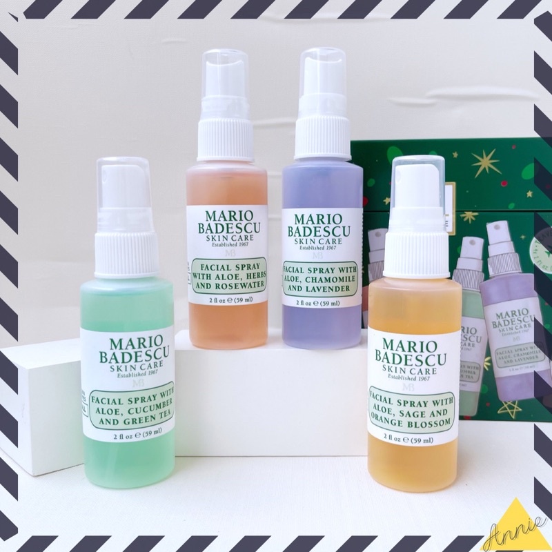 Toner xịt Mario Badescu Facial Spray