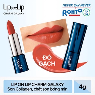 Son thỏi lip on lip charm galaxy - đỏ gạch