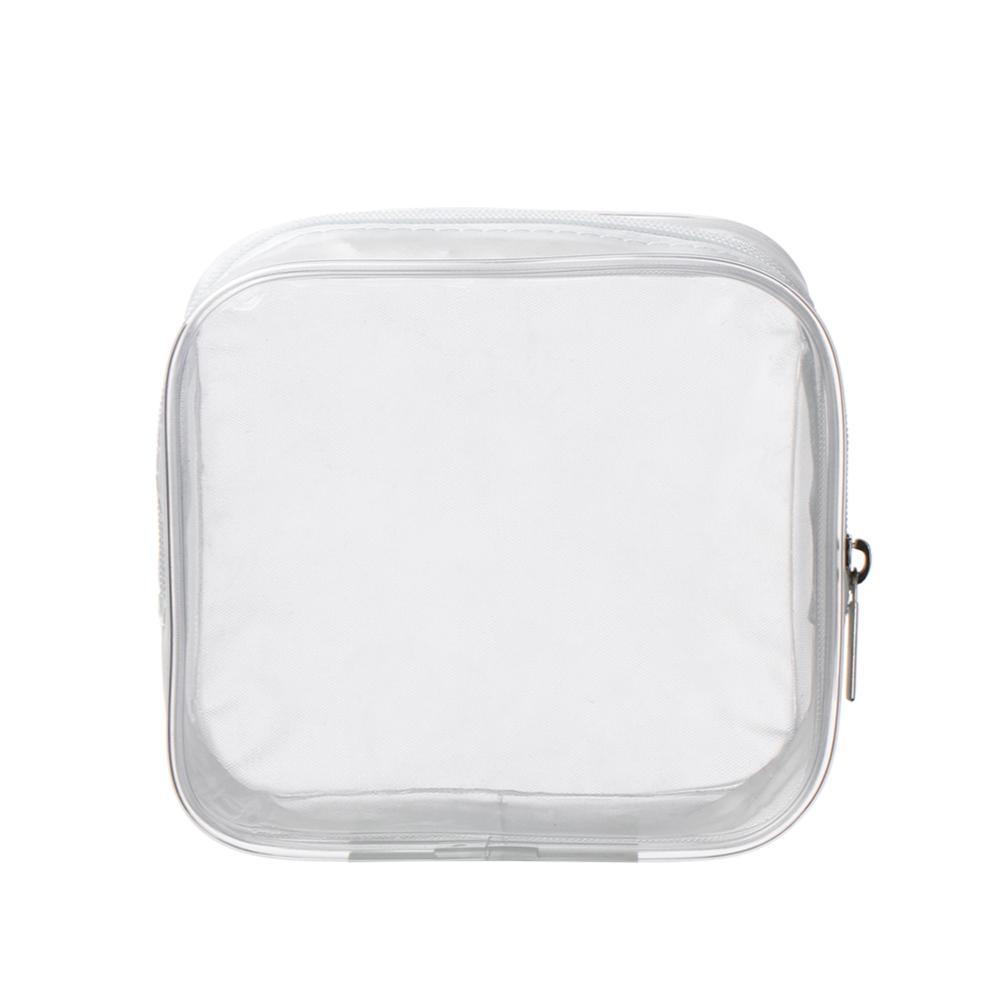 1 Túi Nhựa PVC Trong Suốt Đựng Đồ Trang Điểm Ốp