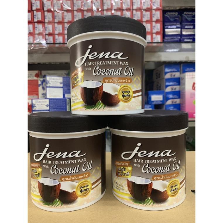 Kem ủ tóc tinh dầu dừa Jena Coconut Hair Treatment Wax 500ml