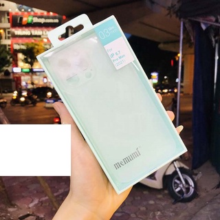 Ốp lưng iPhone 13 pro max  / 13 pro /13 mini  siêu mỏng 0.3mm Memumi ( Chính Hãng )