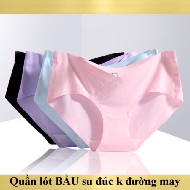 Quần lót bầu sau sinh cạp chéo su đúc mát,mịn _QL48