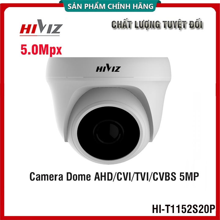 Bộ Camera giám sát trong nhà HIVIZ 5MP Cao cấp - Trọn bộ 4 Kênh 4 camera 5MP Kèm đầy đủ phụ kiện | Chính Hãng