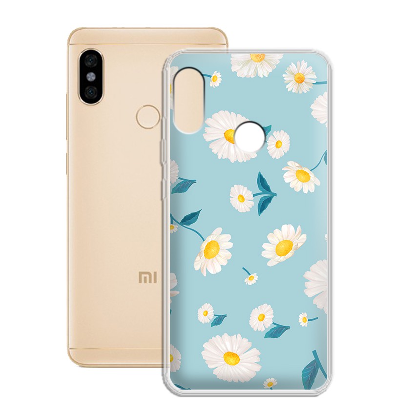 [FREESHIP ĐƠN 50K] Ốp lưng Xiaomi Redmi Note 5/note 5 pro in hình hoa cỏ mùa hè độc đáo - 01124 Silicone Dẻo