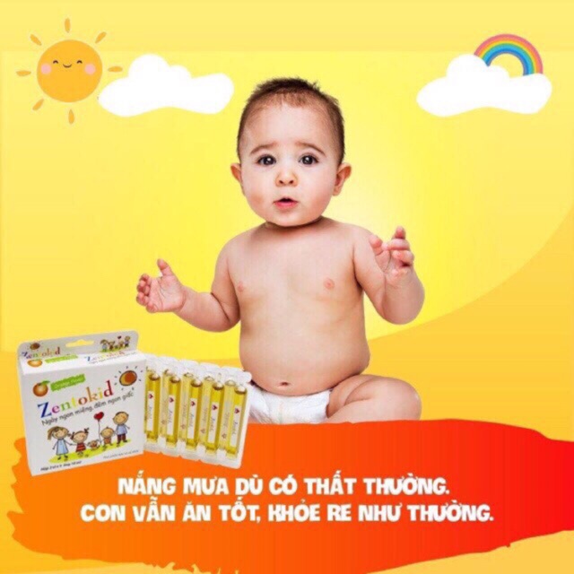 Ăn ngon ngủ ngon tăng sức đề kháng ZENTOKID