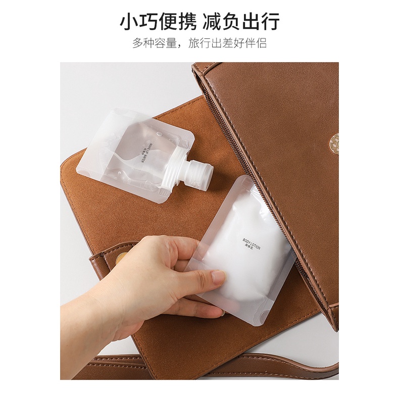 Chai Chiết Mỹ Phẩm / Dầu Gội / Sữa Tắm Có Thể Đổ Đầy 30 / 50 / 100ML Tiện Dụng Khi Đi Du Lịch