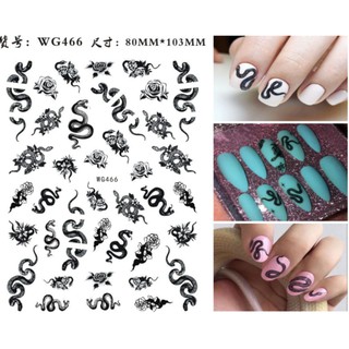 Sticker hình rắn rồng độc lạ