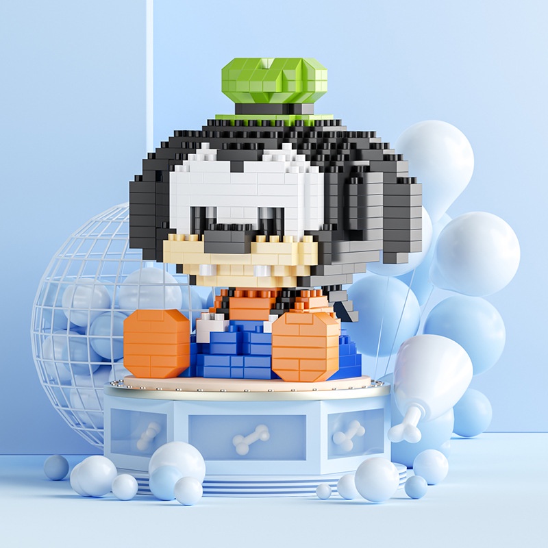 Lego hoạt hình khối xây dựng đồ chơi giáo dục trẻ em Đồ chơi lego đồ chơi hình