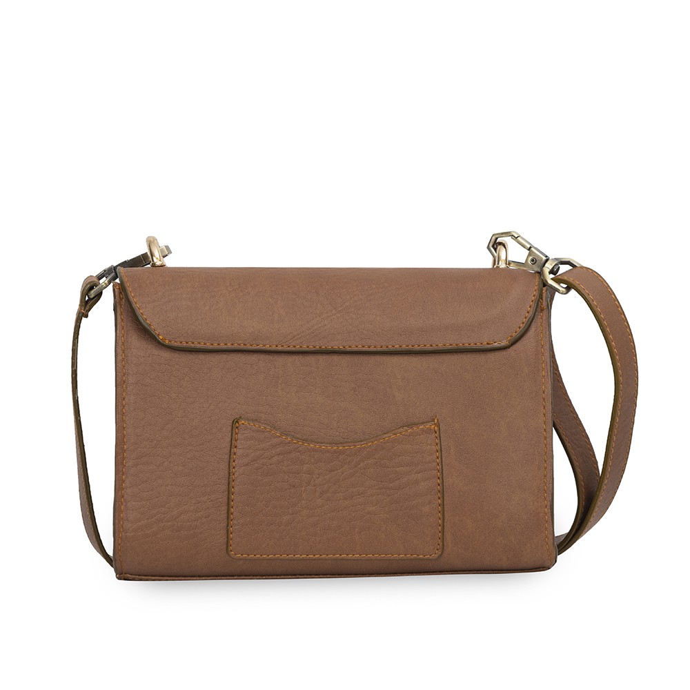 Túi đeo chéo nữ da cao cấp phong cách vintage Lisa