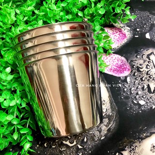 (20/10/5) Ly đá inox - Hàng dày đẹp, bền, inox không gỉ