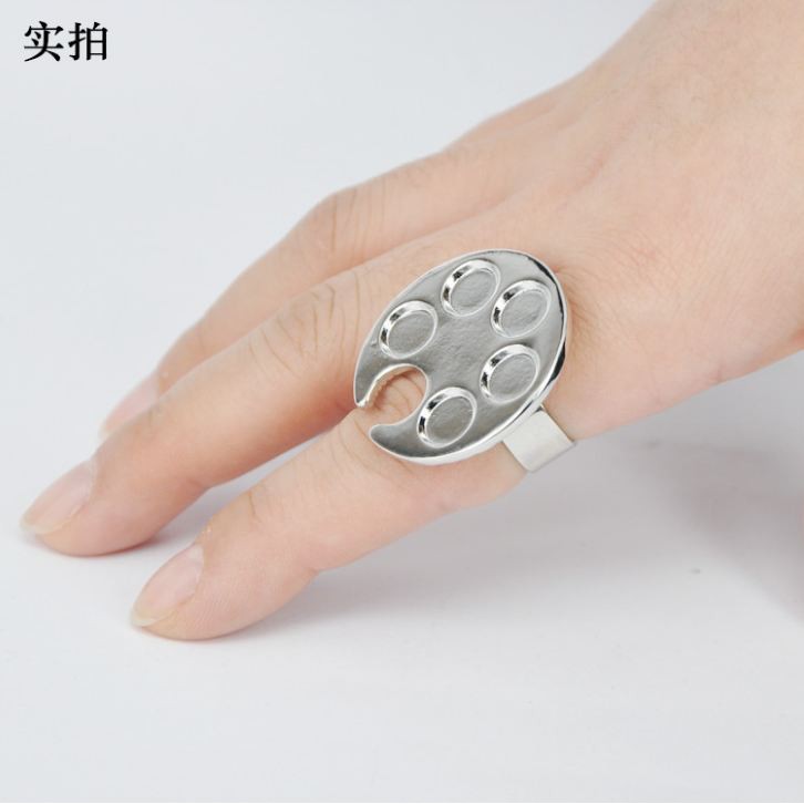 Nhẫn pha sơn gel để vẽ hoặc phối màu tiện lợi