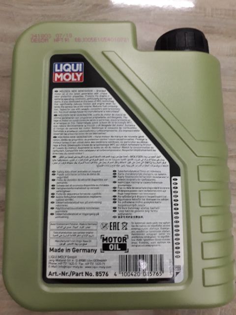 Dầu nhớt tổng hợp cao cấp xe tay ga Liqui Moly Gen 5W-40