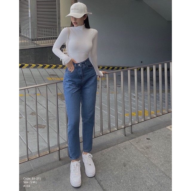 Quần Baggy Jean Trơn Hot Trend  Dream3S B1-211