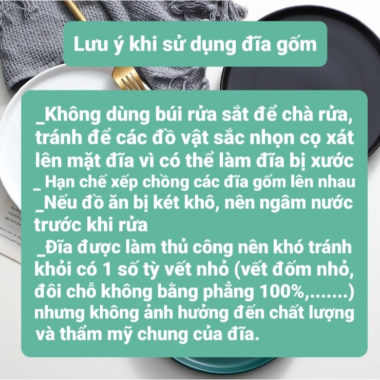 Đĩa gốm cafe, bánh ngọt hoa quả và bát đựng nước chấm men lì thủ công, dĩa ăn trang trí chụp ảnh decor phong cách Bắc Âu