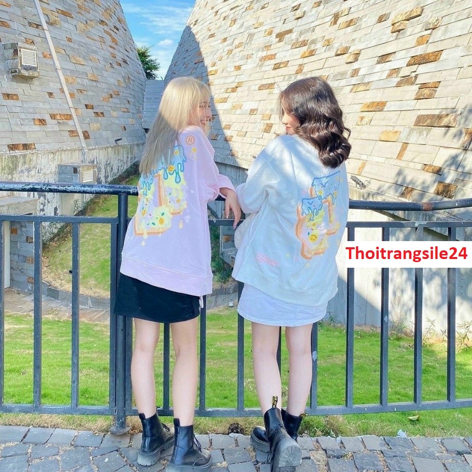 Áo khoác bomber unisex cute
