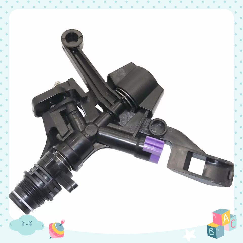 2 Béc tưới cây cánh đập chỉnh góc tưới ren ngoài 27mm trục inox cao cấp