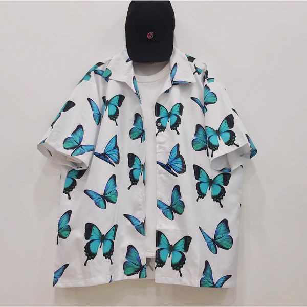 Sơ Mi Bướm Butterfly Ulzzang Form rộng Cá Tính